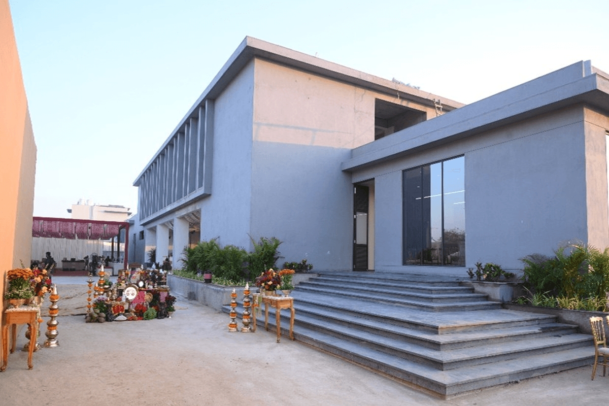 Side view of Shivalik Institute campus
